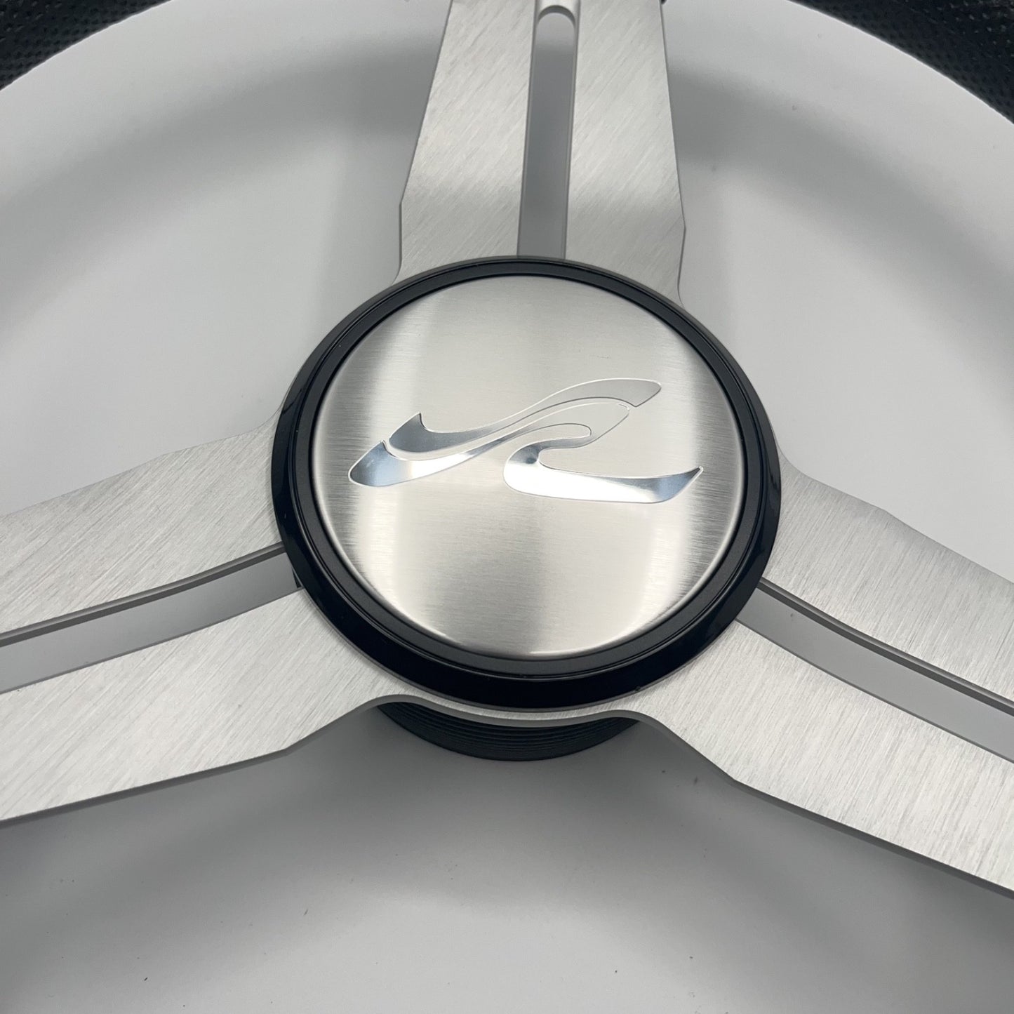 Model 15A Marine Steering Wheel Brushed Alum Spokes | SeaRay Boats
