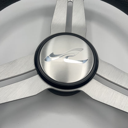 Model 15A Marine Steering Wheel Brushed Alum Spokes | SeaRay Boats