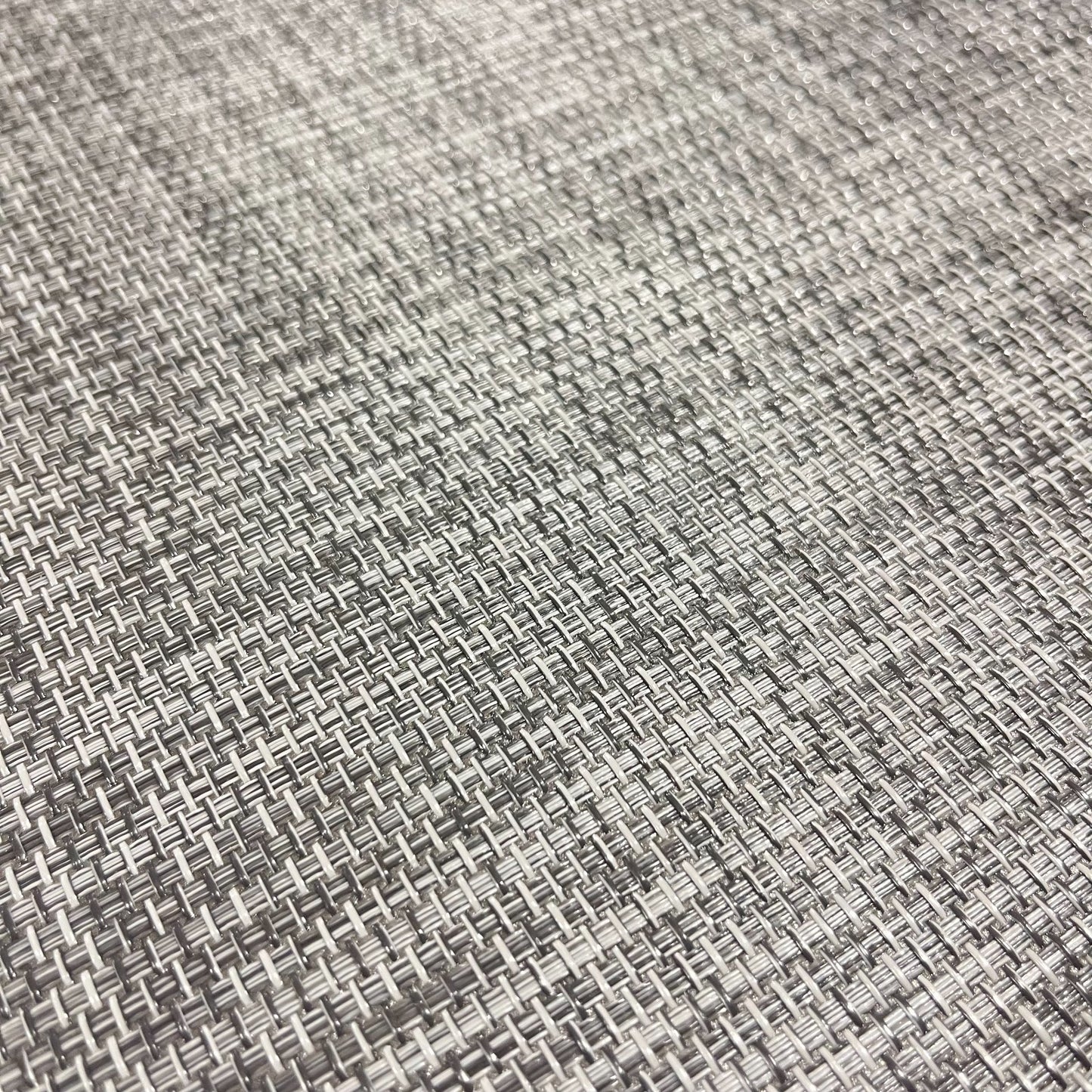 Woven Vinyl Flooring | Linetech - Prizm Gray | 8'6" Width | Choose Your Length