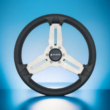 Model 15A Marine Steering Wheel Brushed Alum Spokes | Gussi Italia Cap