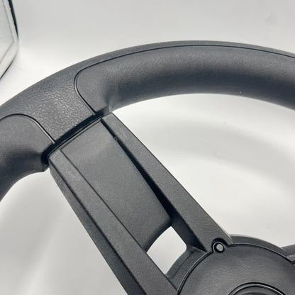Giazza Black Golf Cart Steering Wheel - CLUB CAR DS carts