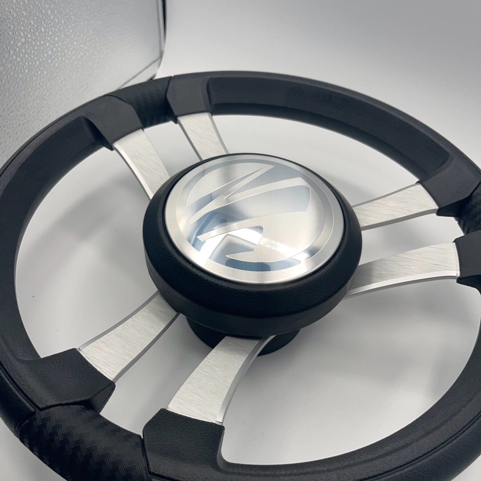 Benaco Boat Steering Wheel Brushed Aluminum Spokes | Tige Boats