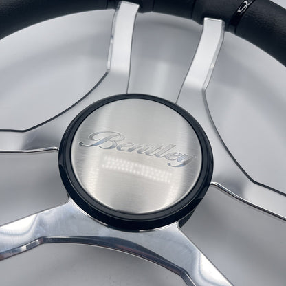 Malera Boat Steering Wheel Chrome Spokes | Bentley