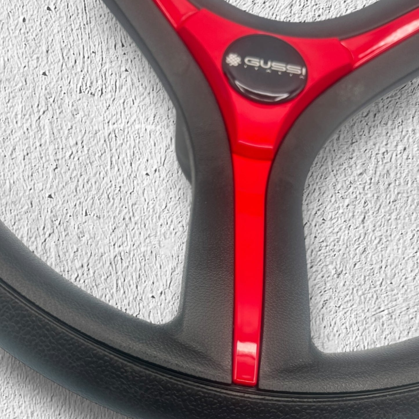 Brenta Black & Red Golf Cart Steering Wheel Fits Yamaha Golf Carts
