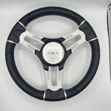 Gussi Italia Boat Steering Wheel Brushed Aluminum Spokes | Crest Boats