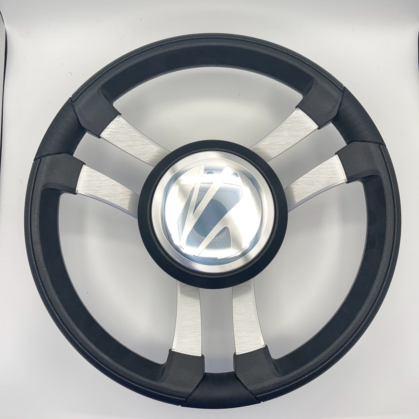 Benaco Boat Steering Wheel Brushed Aluminum Spokes | Tige Boats