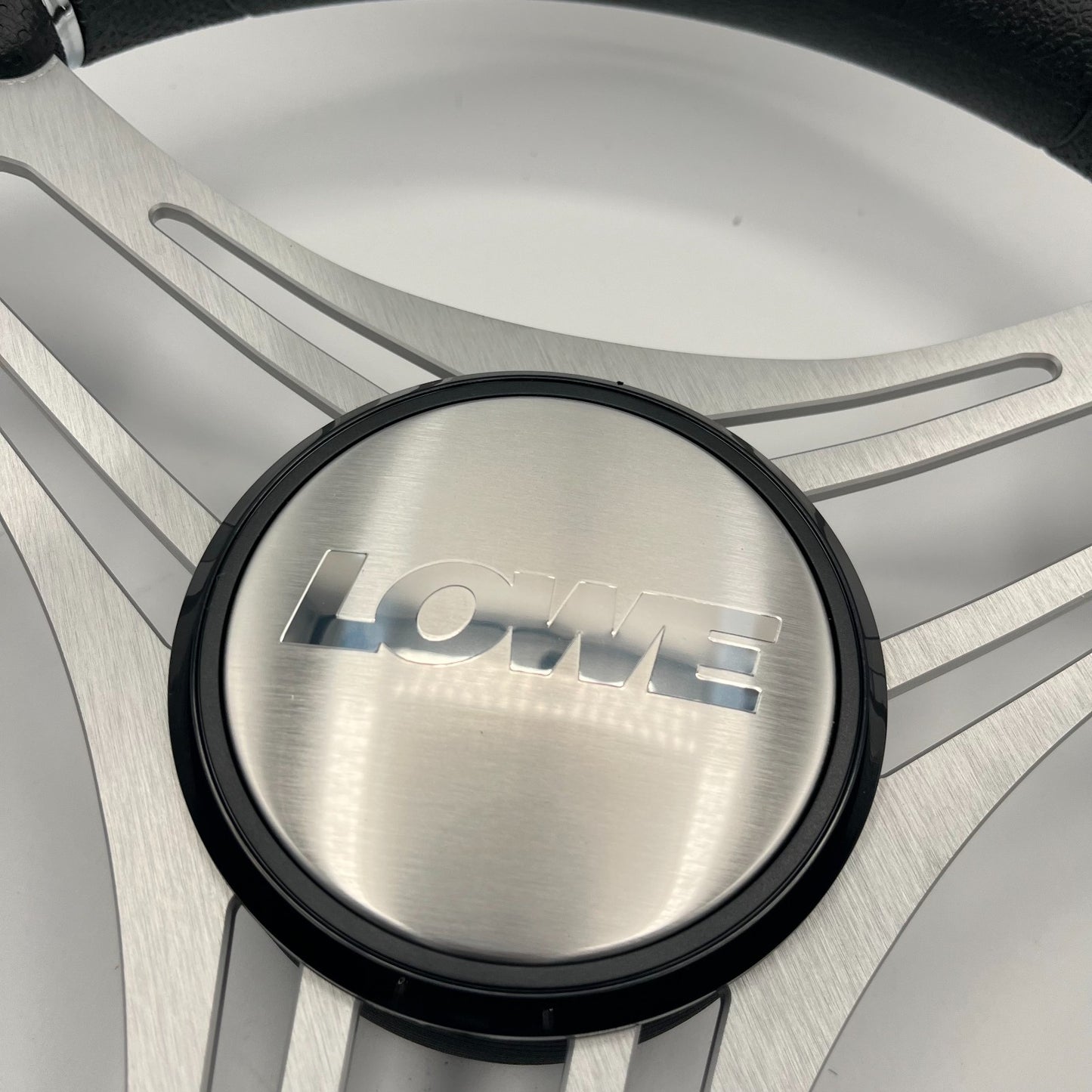 Verona Boat Steering Wheel Brushed Aluminum Spokes | Lowe