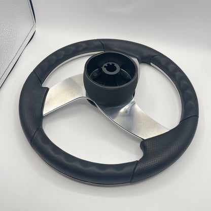 Model M533 Boat Steering Wheel Polished Alum Spoke | Bentley