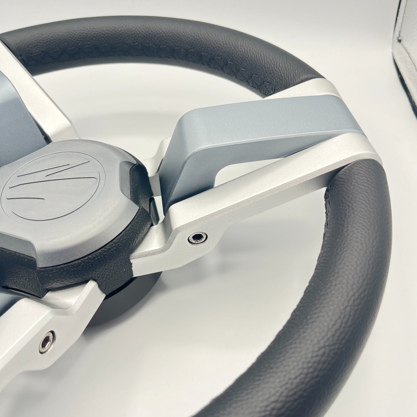 Gussi Italia Marine Steering Wheel Multi Color Gray Aluminum Wheel | Tige