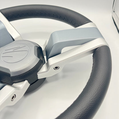 Gussi Italia Marine Steering Wheel Multi Color Gray Aluminum Wheel | Tige