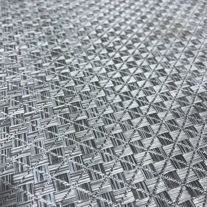 Woven Vinyl Flooring | Ribbon - Silver Lining | 8'6" W | Choose Your Length