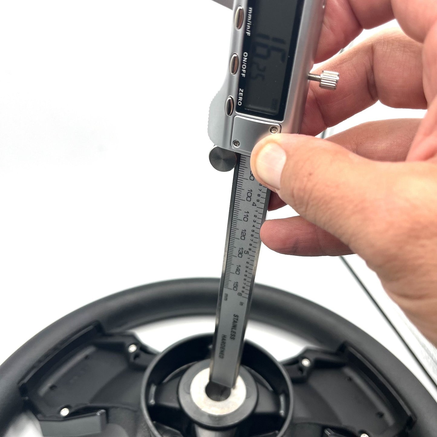 Collina Black Golf Cart Steering Wheel fits YAMAHA carts