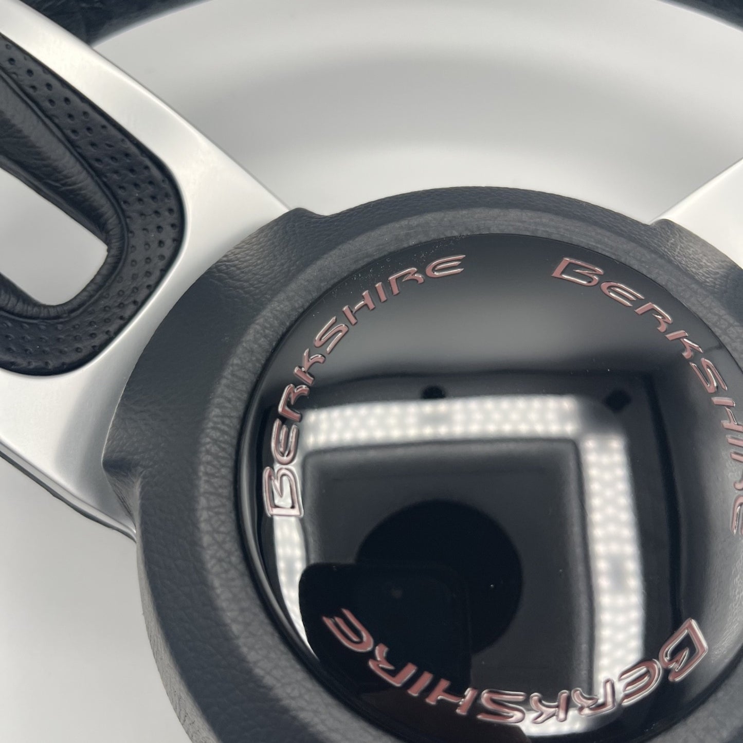 Gussi Italia Black Model 702 Steering Wheel | Berkshire Boat