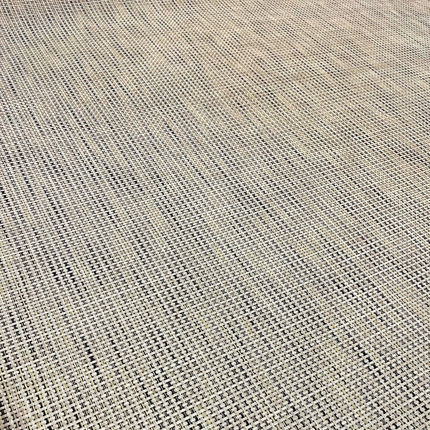 Woven Vinyl Flooring | Basketweave - Straw | 6' Width | Choose Your Length