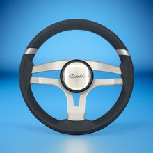Badia Boat Steering Wheel Brushed Aluminum Spokes | Bentley