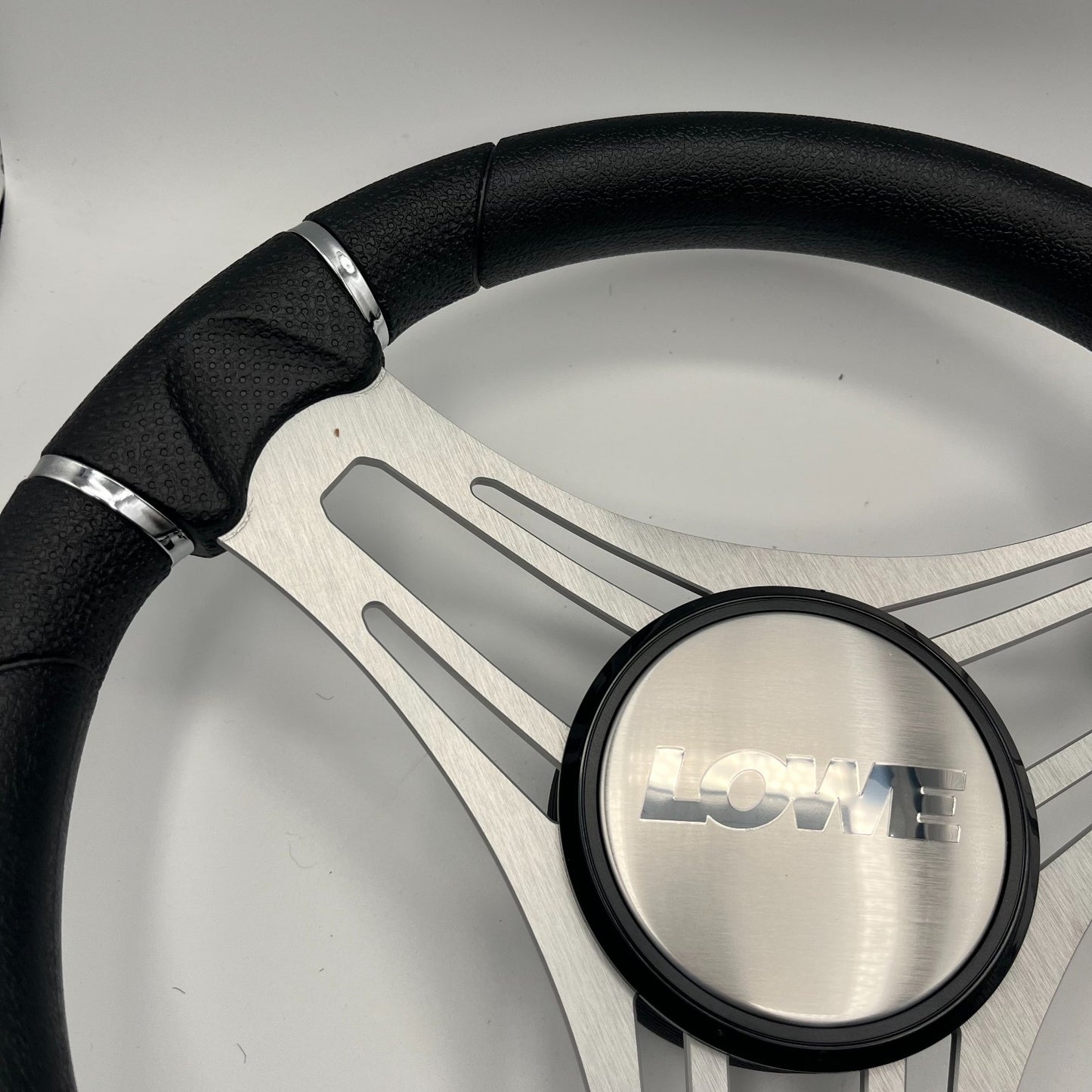 Verona Boat Steering Wheel Brushed Aluminum Spokes | Lowe