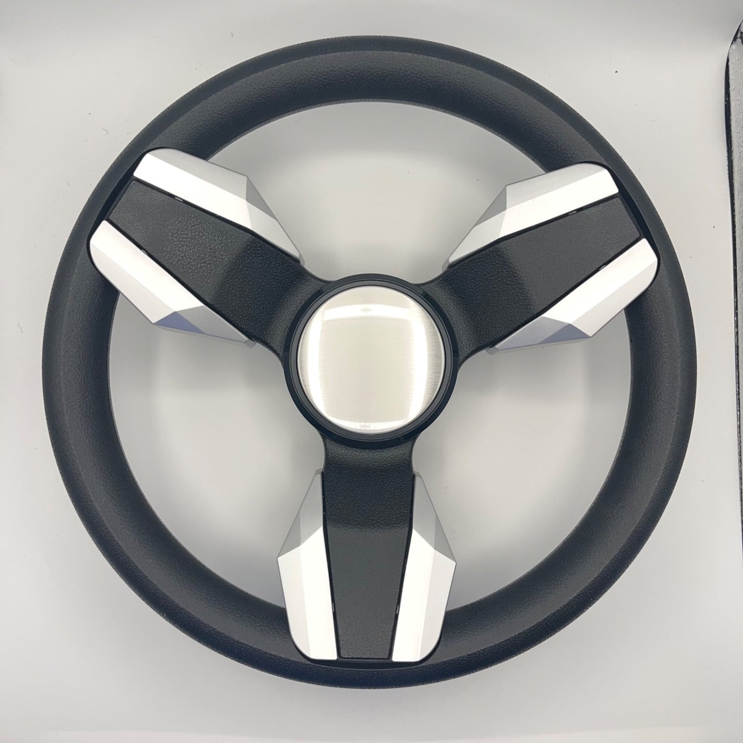 Collina Boat Steering Wheel Brushed Inserts - Keyed ONLY