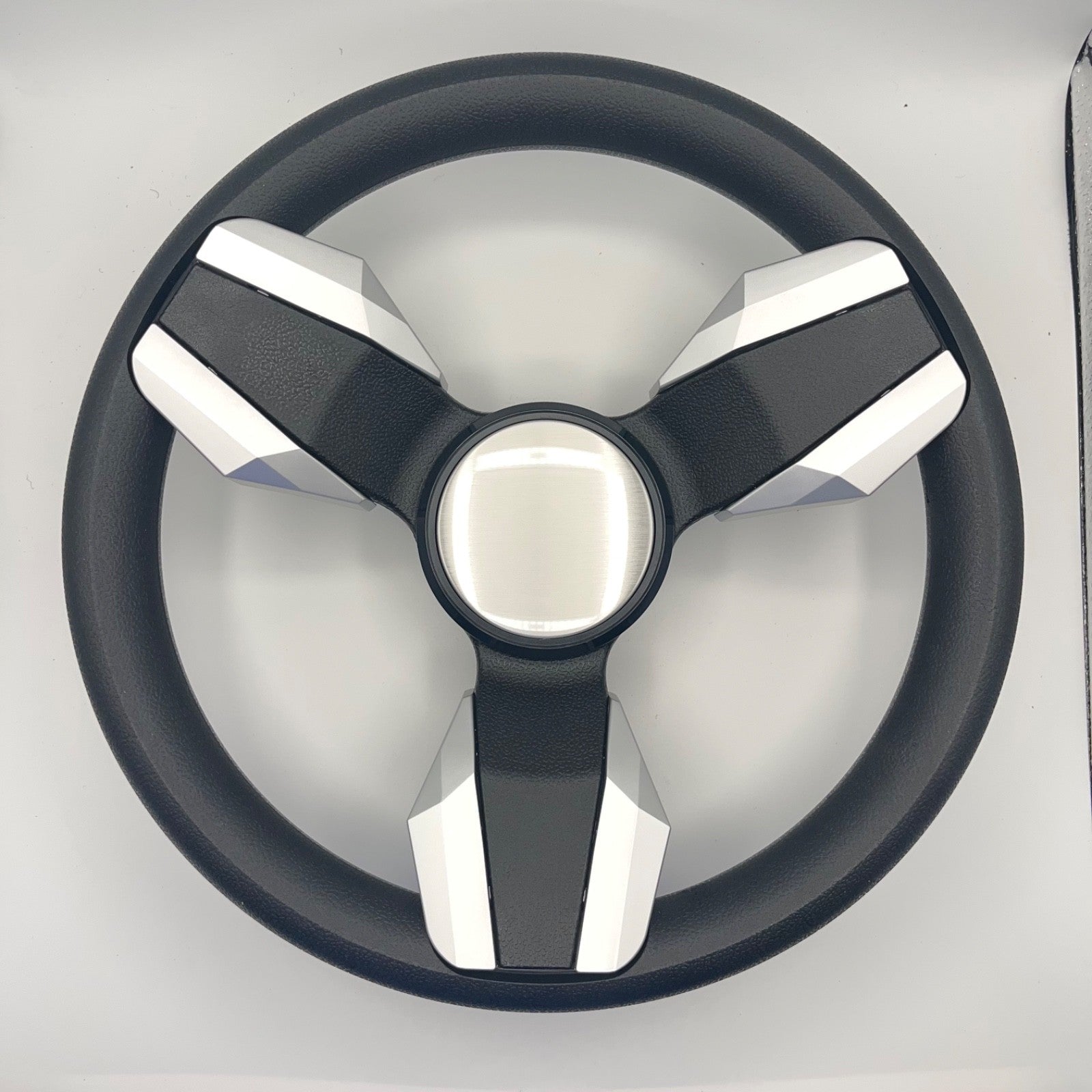 Collina Boat Steering Wheel Brushed Inserts - Keyed ONLY