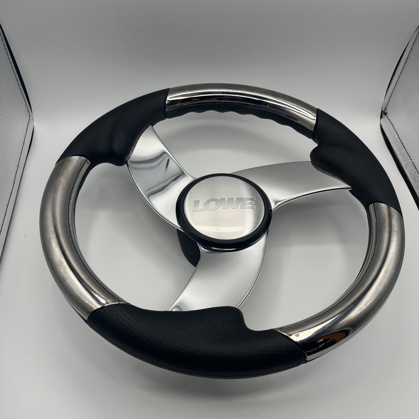 Model M533 Boat Steering Wheel Polished Alum Spoke | Lowe