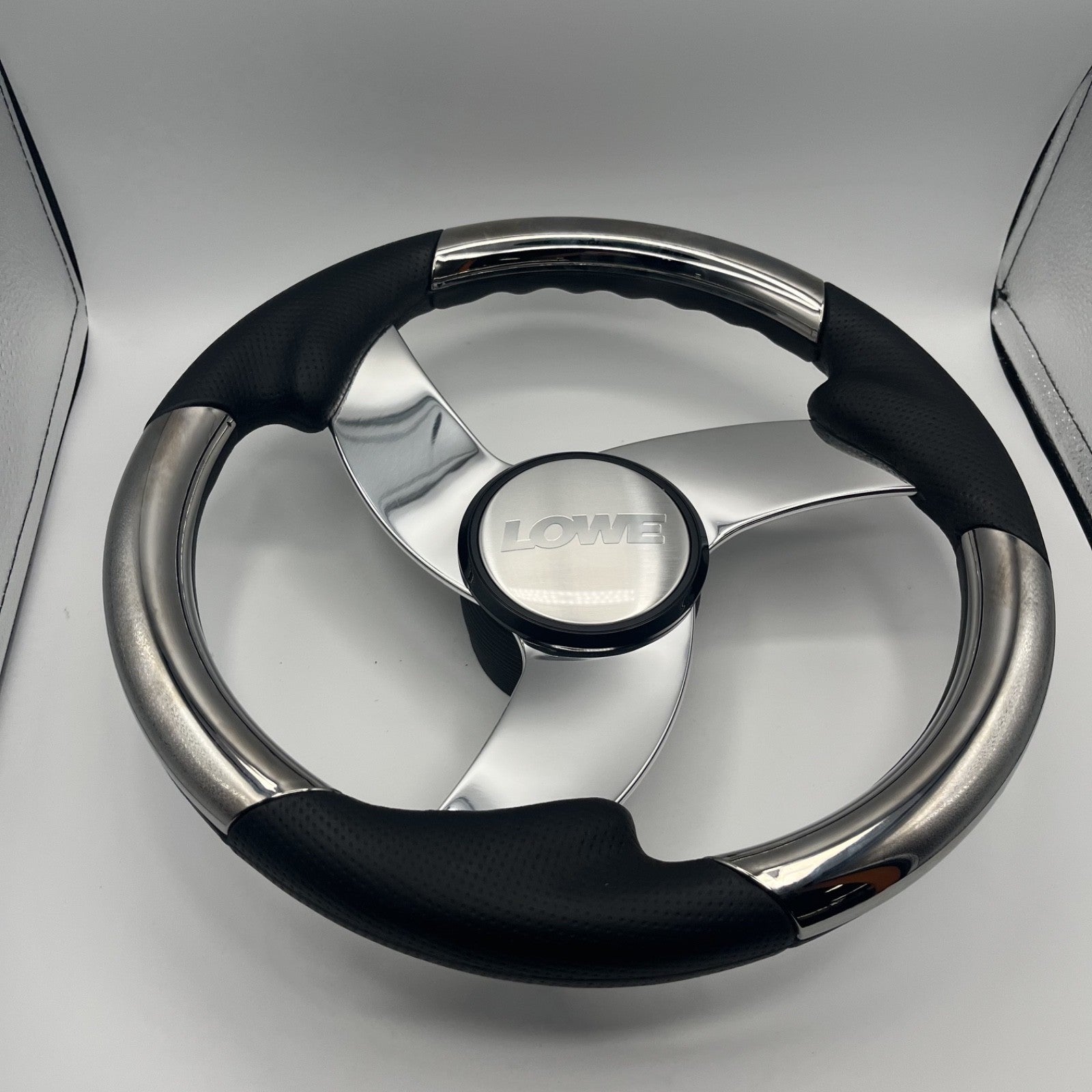 Model M533 Boat Steering Wheel Polished Alum Spoke | Lowe