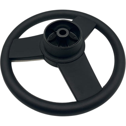 Gussi Italia Marine Steering Wheel Stainless Steel Spoke Soft Touch Rim | Malibu