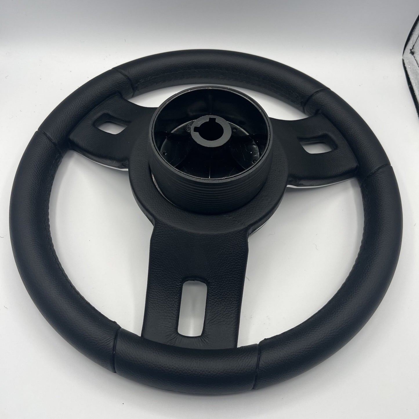 Gussi Italia Black Model 702 Steering Wheel | Avid Boats