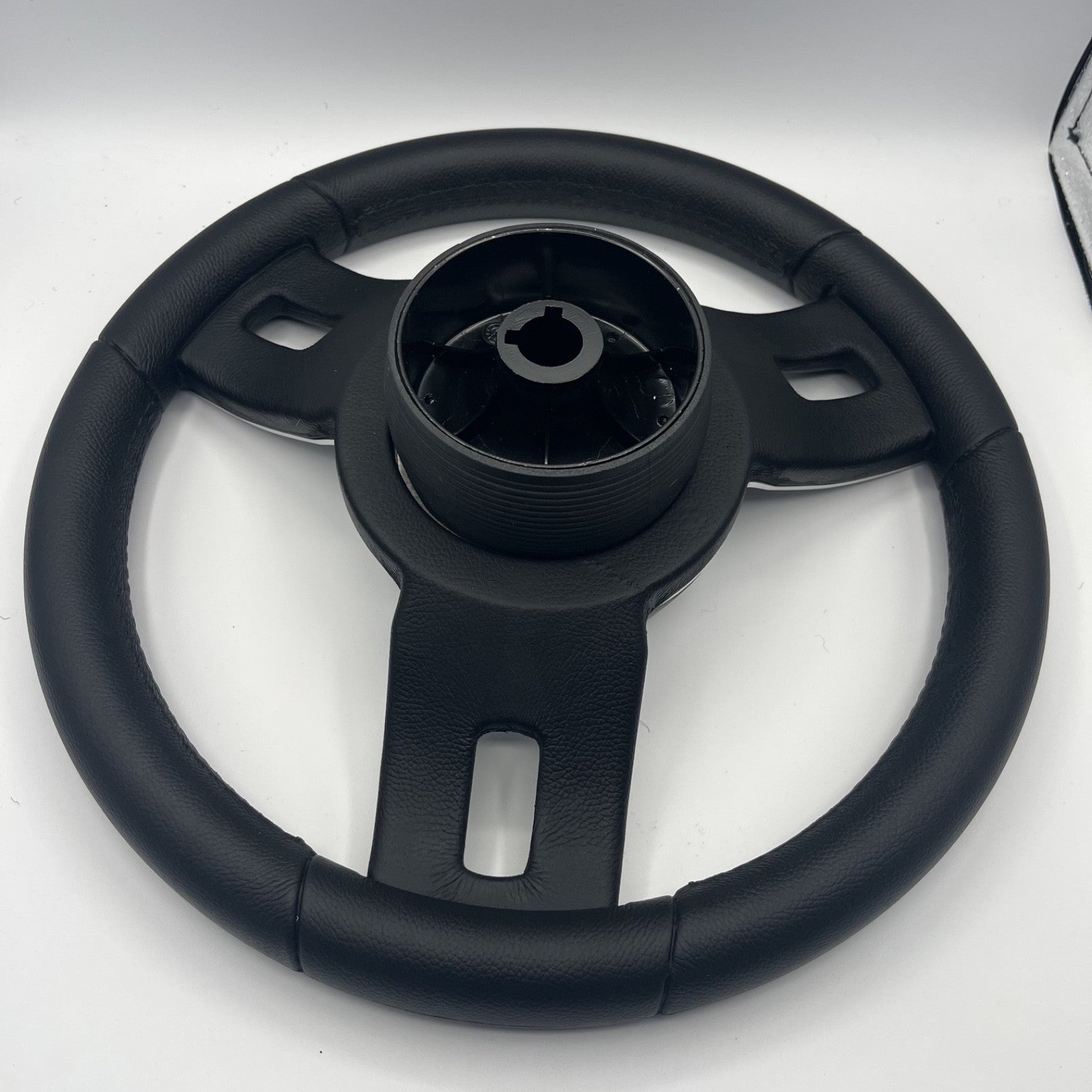 Gussi Italia Black Model 702 Steering Wheel | Avid Boats