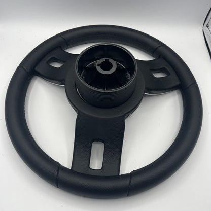 Gussi Italia Black Model 702 Steering Wheel | Avid Boats