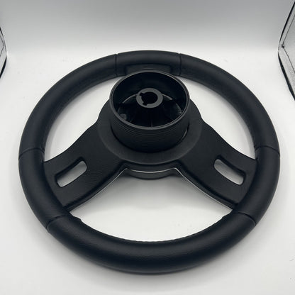 Gussi Italia Black Model 702 Steering Wheel | Gussi Italia