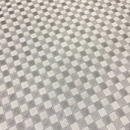 Woven Vinyl Flooring | Checkers - C-80043561 | 7'6" X 14'