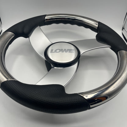 Model M533 Boat Steering Wheel Polished Alum Spoke | Lowe