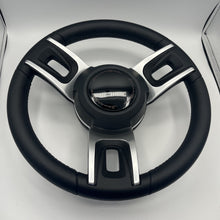 Gussi Italia Black Model 702 Steering Wheel | SouthBay Boats