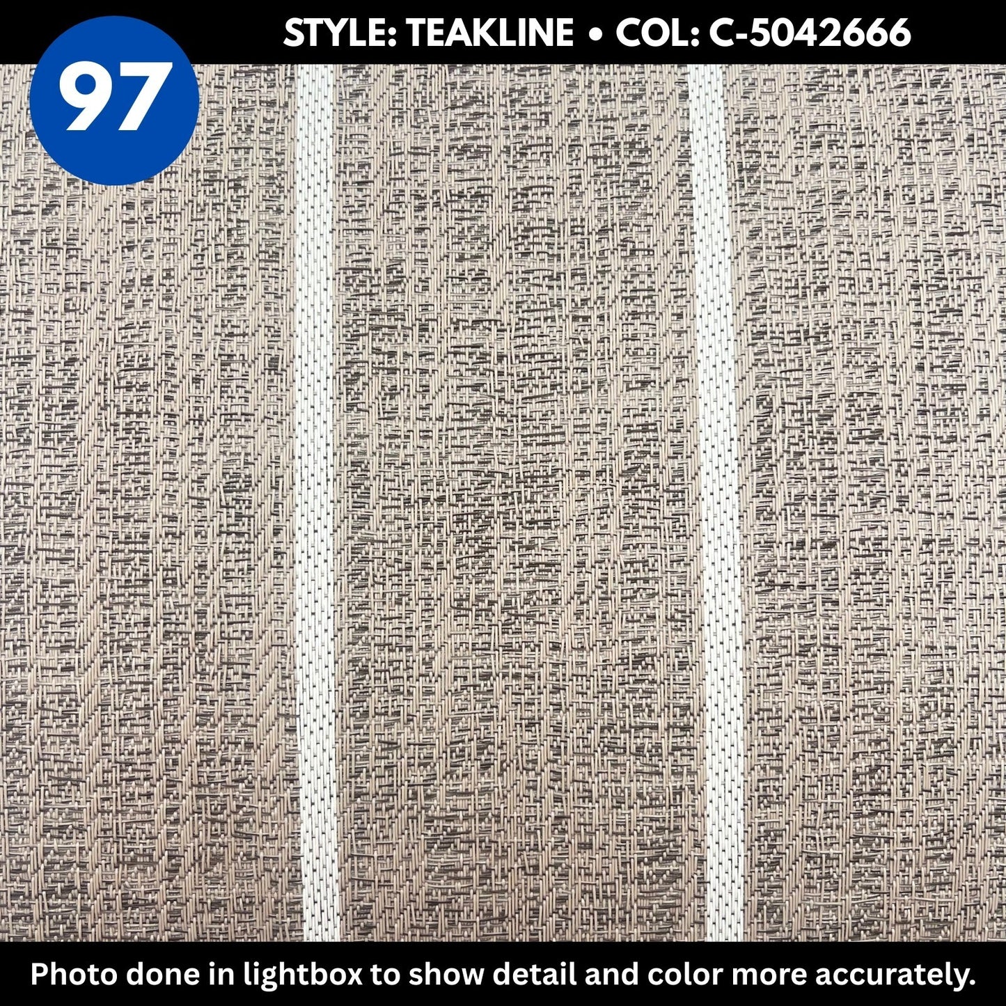 Woven Vinyl Flooring | Teakline - C-5042666 | 8'6" Width | Choose Your Length