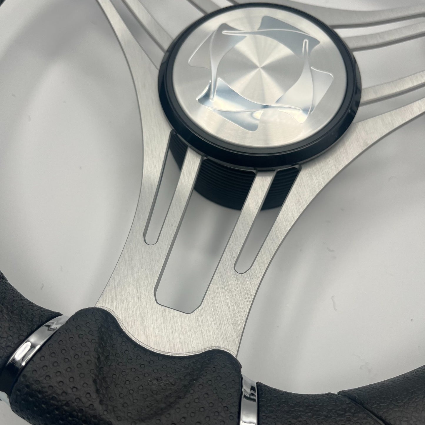 Verona Boat Steering Wheel Brushed Alum Spokes | Stingray