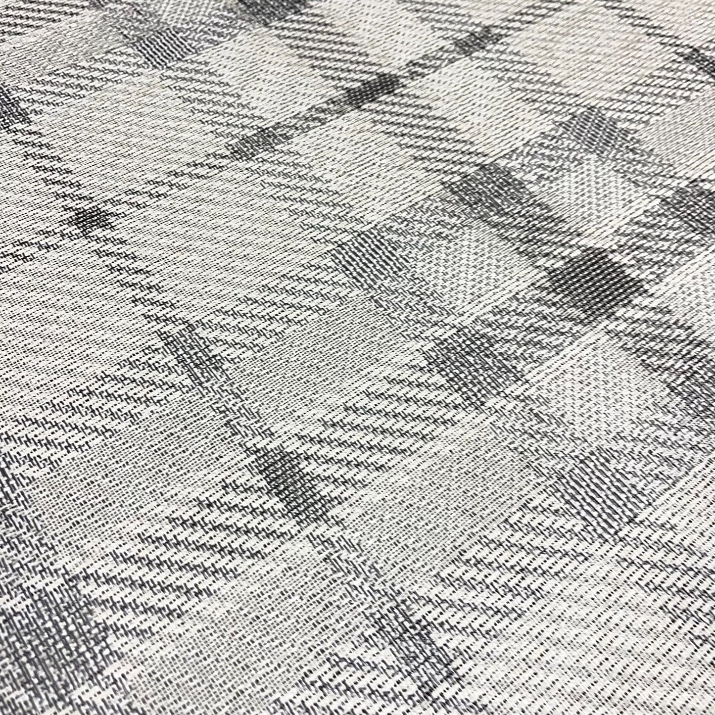 Woven Vinyl Flooring | Plaid - C-80043562 | 8' X 14'