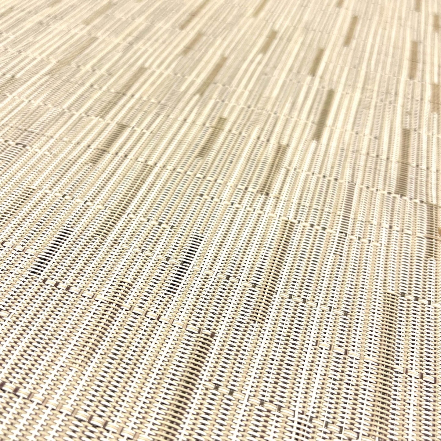 Woven Vinyl Flooring | Bamboo - Oat | 6' Width | Choose Your Length