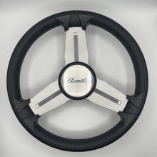 Model 15A Marine Steering Wheel Brushed Alum Spokes | Bentley Boats