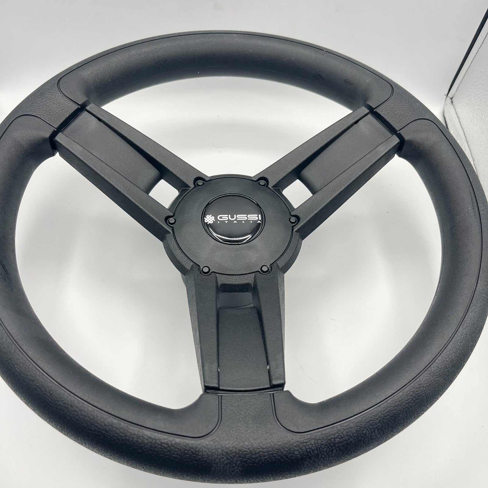 Giazza Black Golf Cart Steering Wheel - CLUB CAR DS carts
