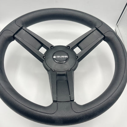 Giazza Black Golf Cart Steering Wheel - CLUB CAR DS carts