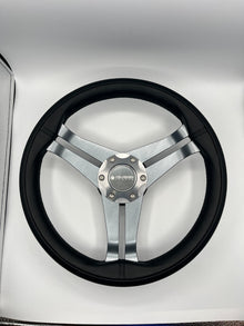 W208 Steering Wheel Gray Brushed Alum Spoke | Gussi Italia