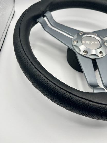 W208 Steering Wheel Gray Brushed Alum Spoke | Gussi Italia