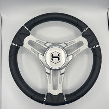 Verona Boat Steering Wheel Brush Alum Spoke | Harris Pontoon