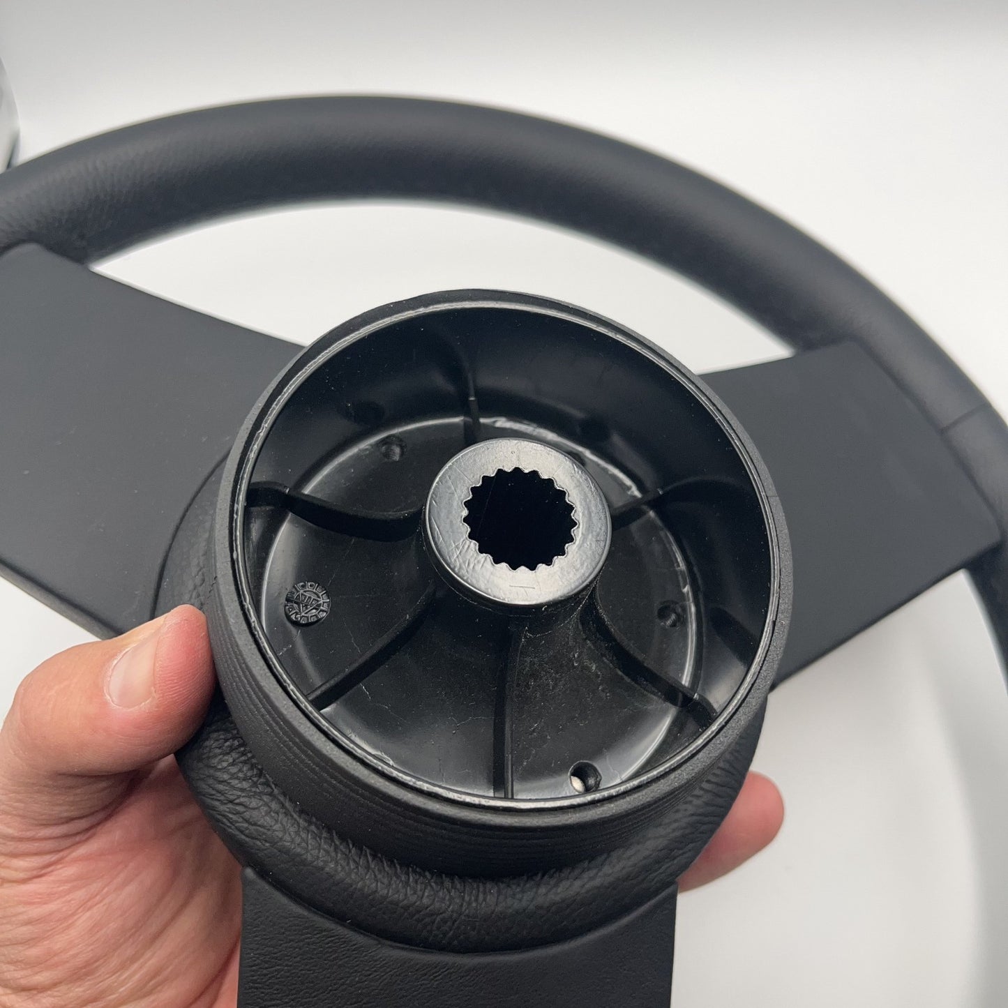 Gussi Italia Marine Steering Wheel Stainless Steel Spokes Soft Touch Rim | Supra