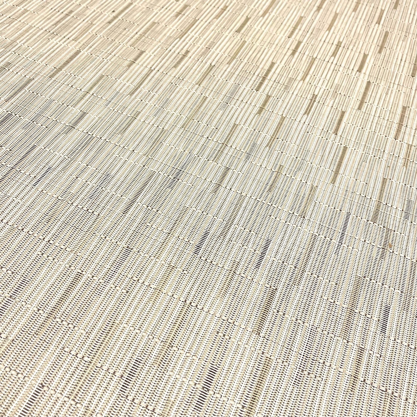 Woven Vinyl Flooring | Bamboo - Oat | 6' Width | Choose Your Length