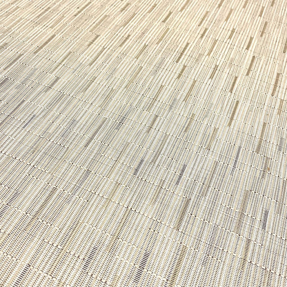 Woven Vinyl Flooring | Bamboo - Oat | 6' Width | Choose Your Length