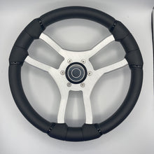 Malera Boat Steering Wheel Brushed Aluminum Spokes | Target Snap-in