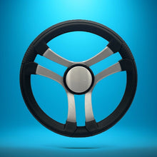 Benaco Boat Steering Wheel Brushed Aluminum Spokes - Plain