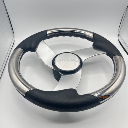 Model M533 Boat Steering Wheel Polished Alum Spoke | Bentley