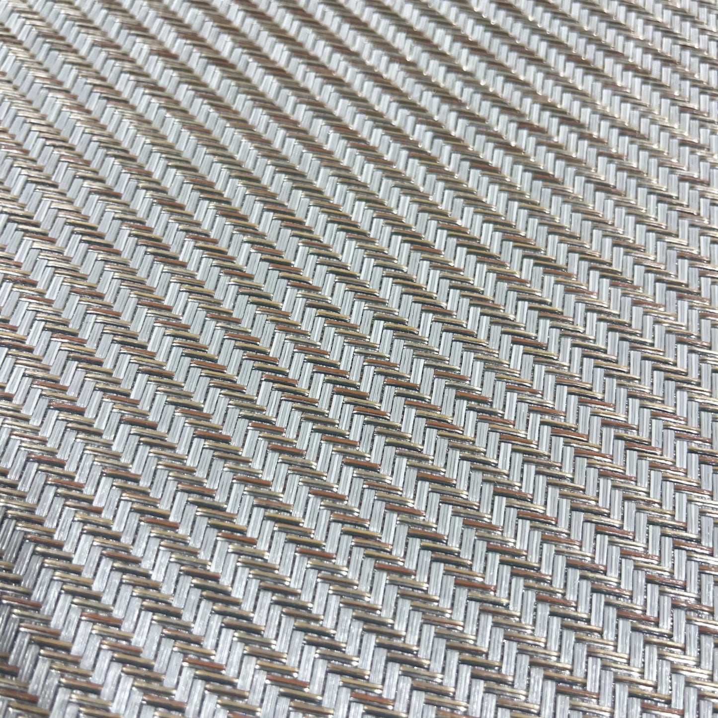 Woven Vinyl Flooring | Twill - Caribou | 8'6" W | Choose Your Length