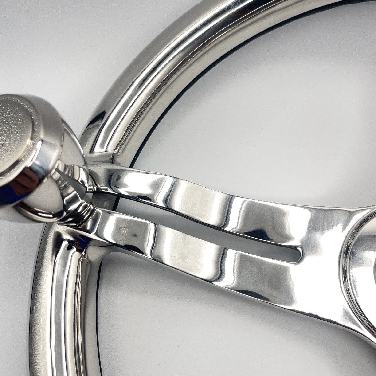 Cimbro Salt Water Boat Steering Wheel+Knob Polished Stainless Steel | Gussi